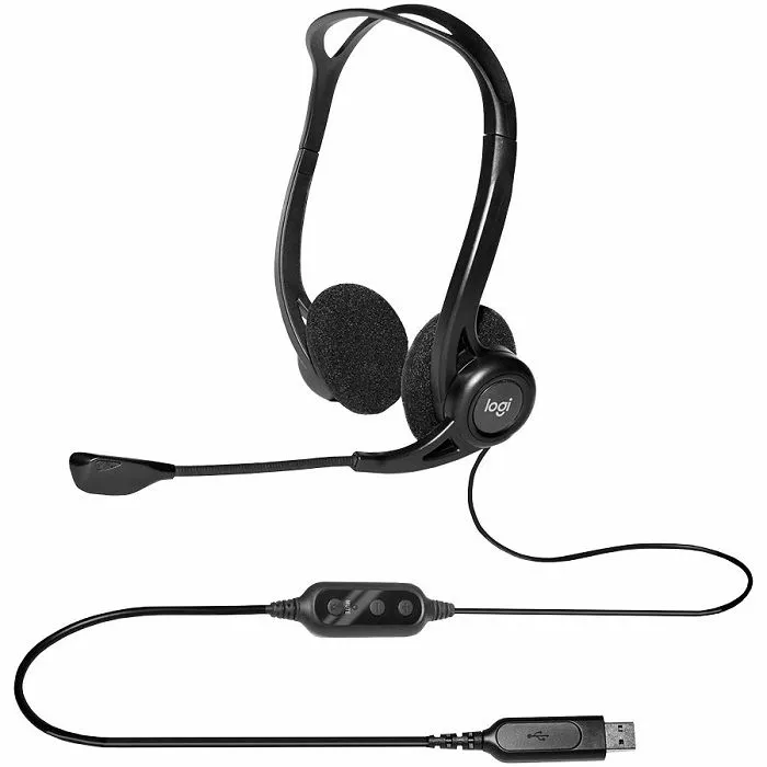 logitech corded usb stereo headset pc 960 - business emea - slika 3
