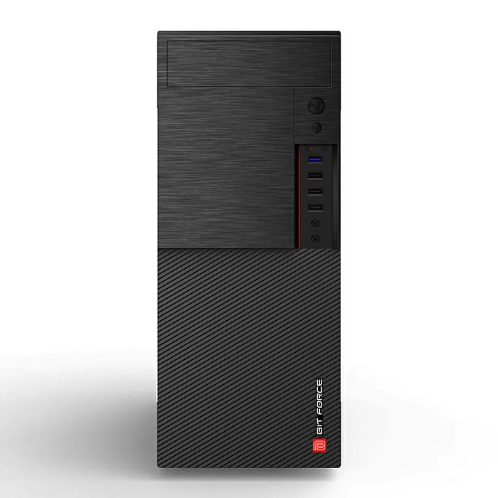 bit force mid tower office pc kućište blade bs-4 - slika 2