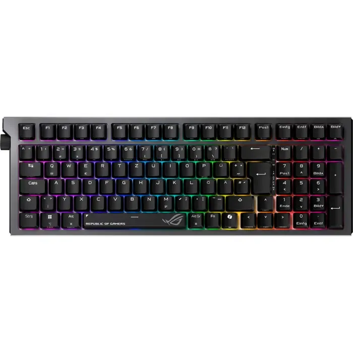 asus rog strix morph 96 wireless (black, de layout, rog nx v2) - slika 2