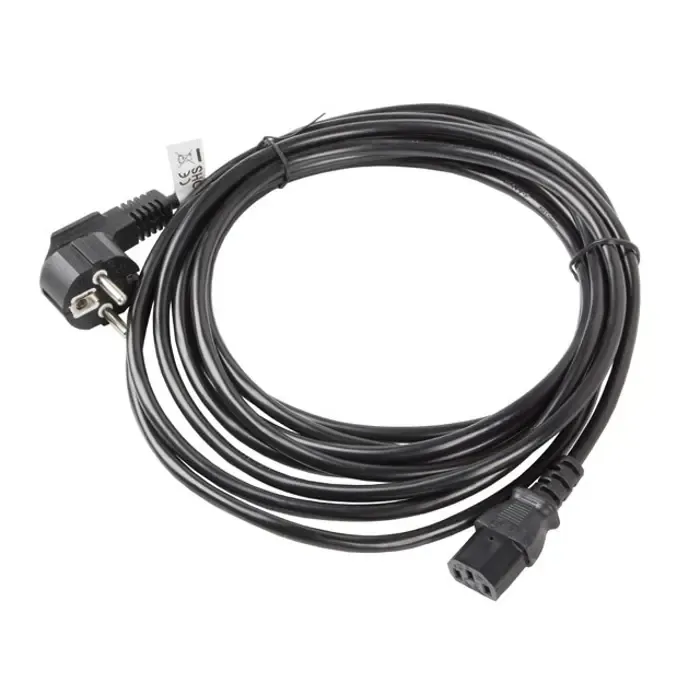 lanberg ca-c13c-11cc-0100-bk power cable black 10 m c13 coupler cee7/7 - slika 4
