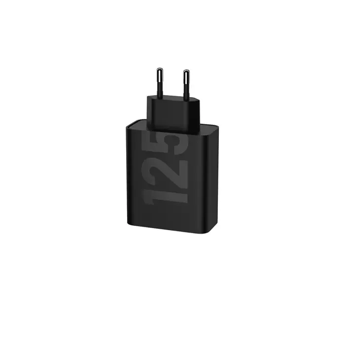 motorola turbopower 125w duo charger universal black ac fast charging indoor - slika 3