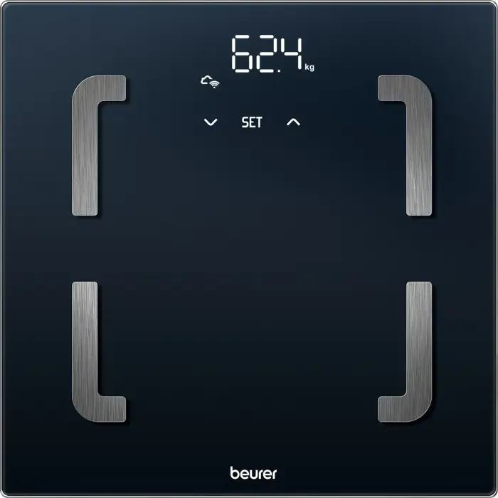 beurer diagnostic scale bf 880 wifi (black) - slika 2