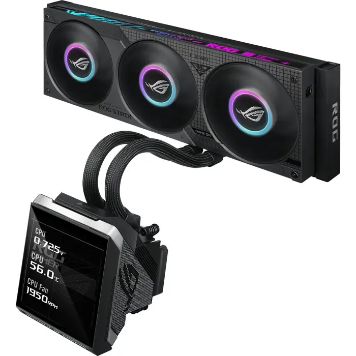 asus rog strix slc iv 360 argb lcd (black) - slika 3