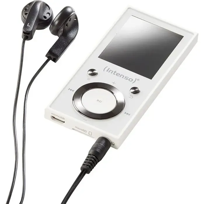 intenso mp3 player video scooter bt 16gb - white - slika 2