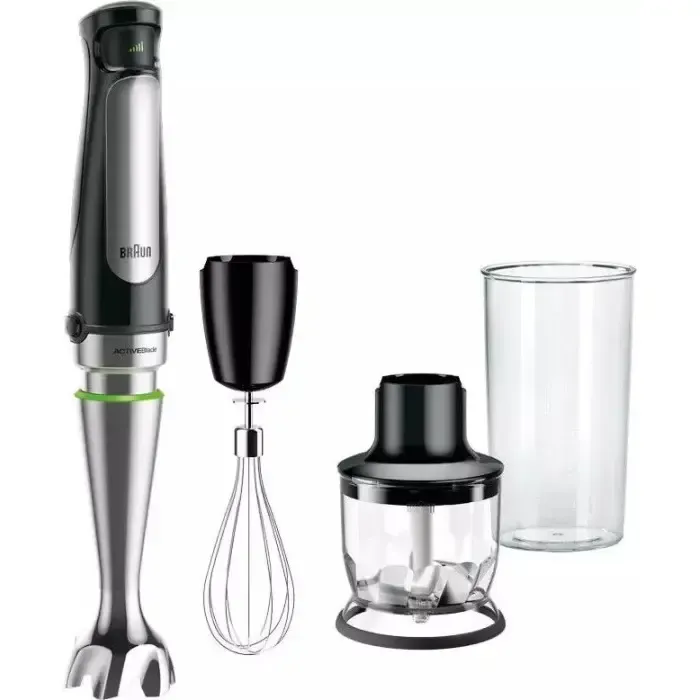 braun hand blender mq7025x black / silver - multiquick 7 - slika 1