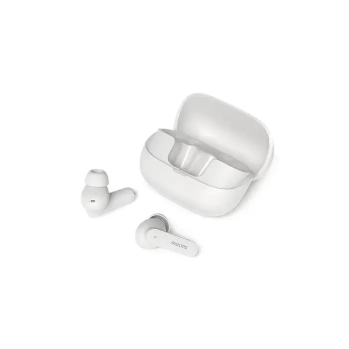 philips in-ear bt slušalice tat3000wt, bijele - slika 1