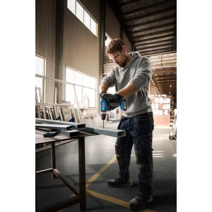 bosch powertools cordless impact drill gsb 18v-25 professional solo, 18 volts (blue/black, without battery and charger) - slika 3