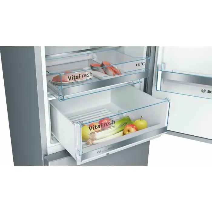 bosch fridge / freezer combination kge36aica series 6 c silver - series 6 - slika 4
