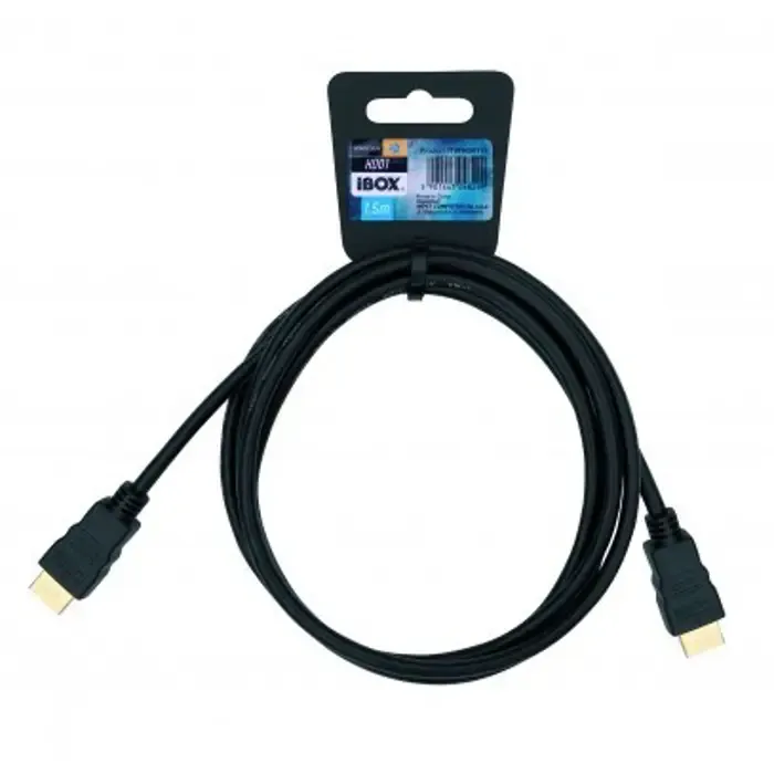 ibox itvfhd0115 hdmi cable 1.5 m hdmi type a (standard) black - slika 2