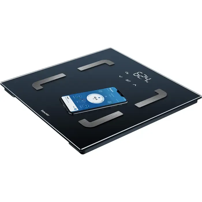 beurer diagnostic scale bf 880 wifi (black) - slika 4