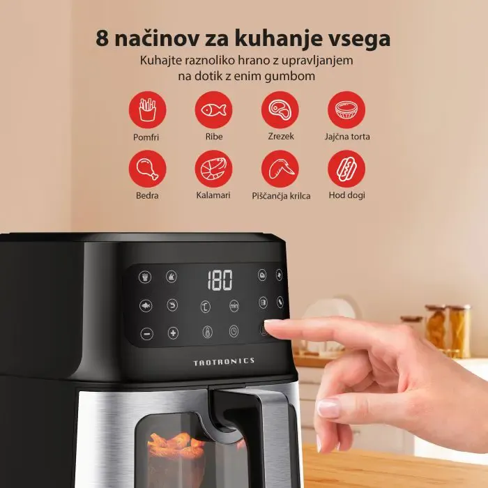 taotronics air fryer tt-af011 - slika 4