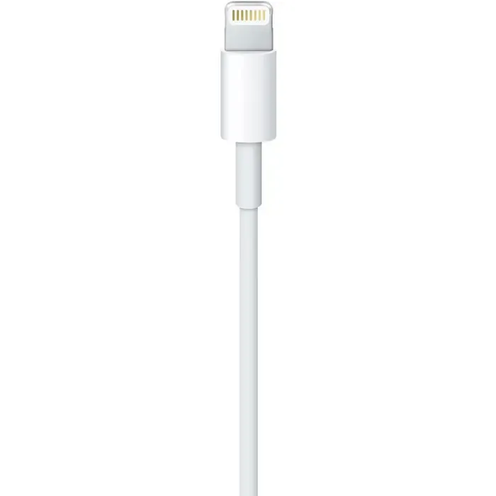 apple usb 2.0 adapter cable, usb-a plug > lightning plug (white, 1 meter) - slika 5