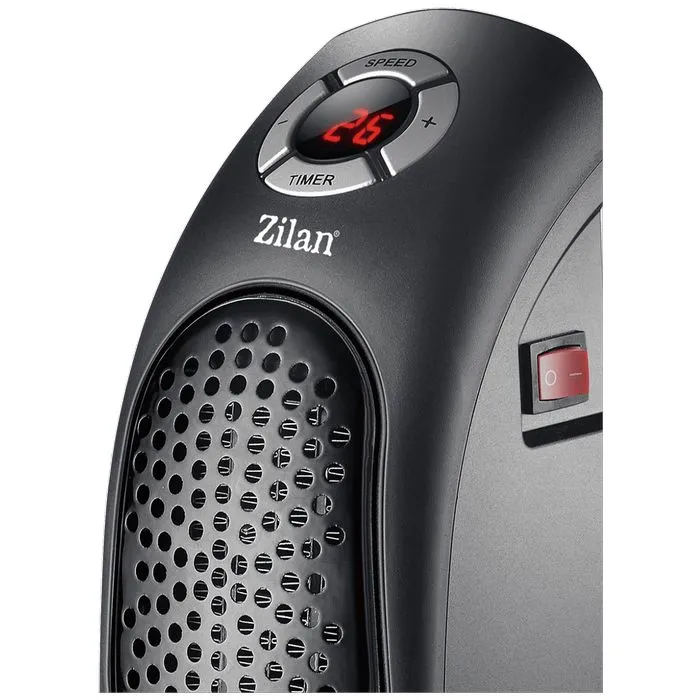 zilan grijalica keramička, 400w, timer - zln2281 - slika 1