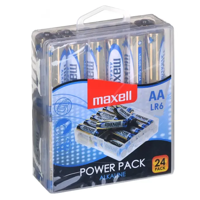 maxell battery alkaline lr6 value box, 24 pcs. - slika 2