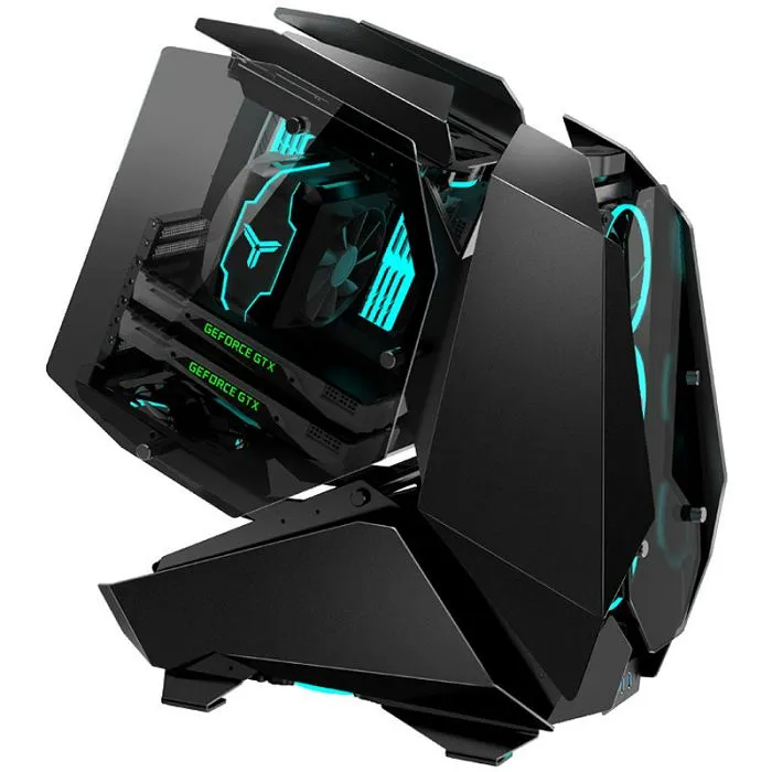 jonsbo mod5 big-tower showcase, tempered glass - black mod5 black - slika 3