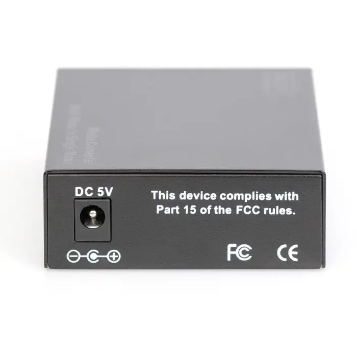 digitus gigabit multimode/singlemode media converter sfp (black) - slika 4