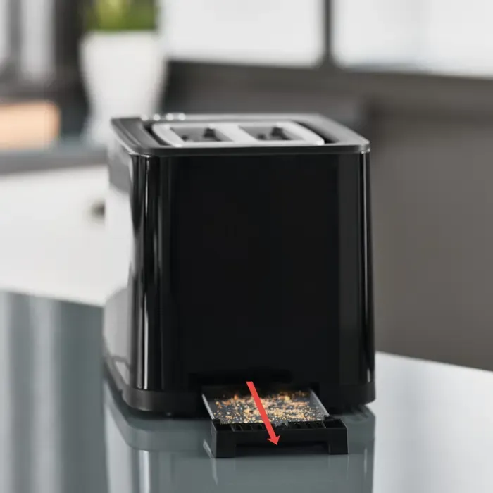 krups toaster kh6418 black - smart'n light - slika 4