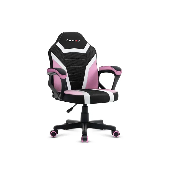 gaming chair for children huzaro ranger 1.0 pink mesh - slika 1