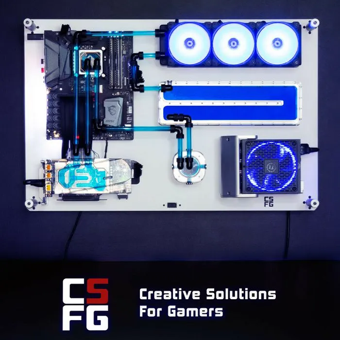 csfg tower of doom wall case - white csfg-tod-bundle-wt - slika 2