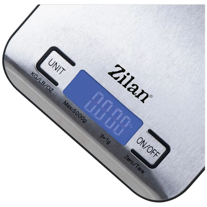 zilan vaga kuhinjska, do 5 kg., inox - zln2984 - slika 2