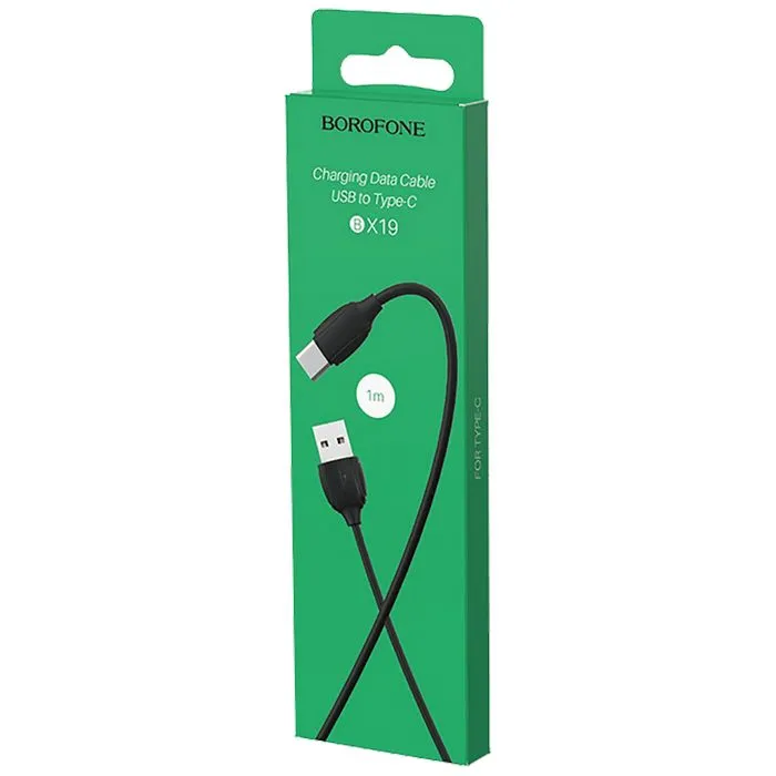 borofone usb kabel za smartphone, type c, dužina 1 met. - bx19 benefit type c - slika 2