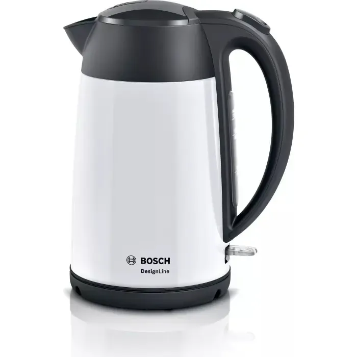 bosch designline twk3p421, kettle (white / black, 1.7 liters) - slika 1