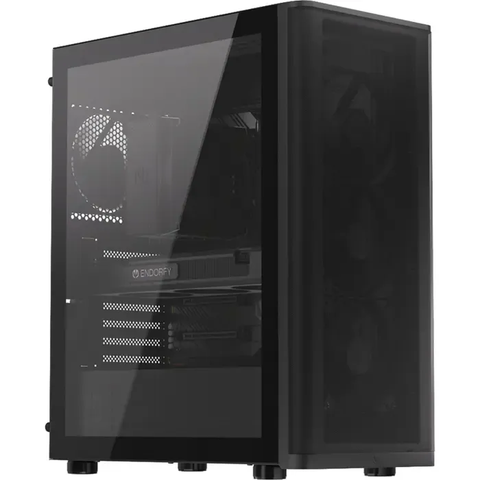 endorfy ventum 400 air (black, tempered glass) - slika 1