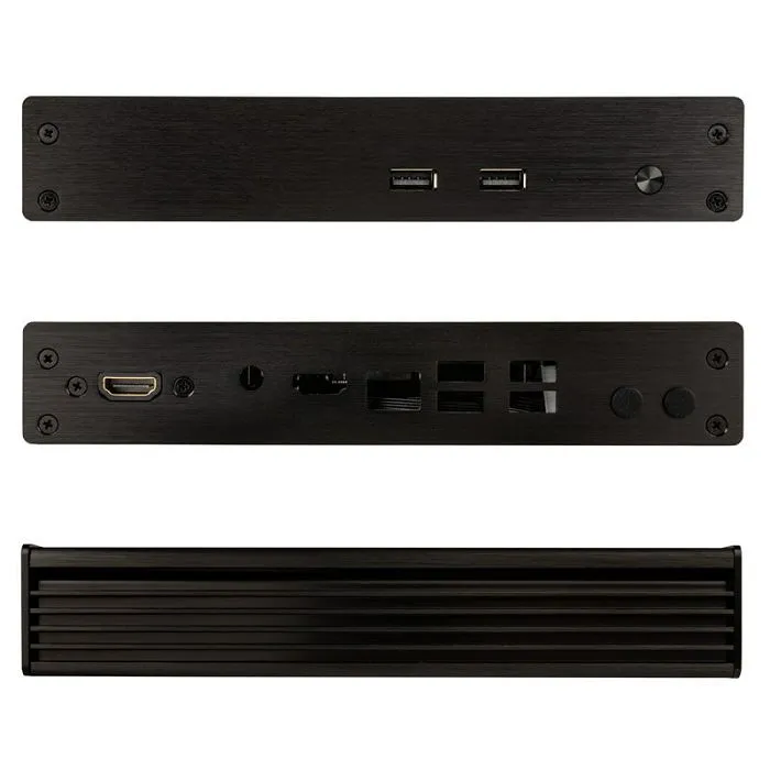 akasa plato ne compact 1.4l (intel nuc), oem - black a-nuc59-m1b - slika 2