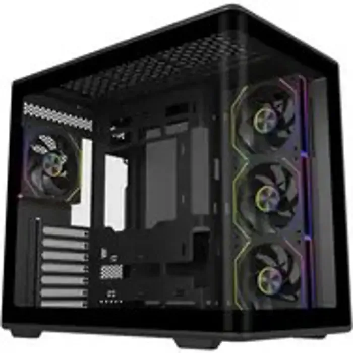 cooler master elite 600 tower black, transparent - slika 2
