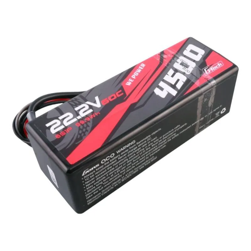 gens ace g-tech 4500mah 6s1p 22.2v 60c hardcase rc car lipo battery 14# - slika 2