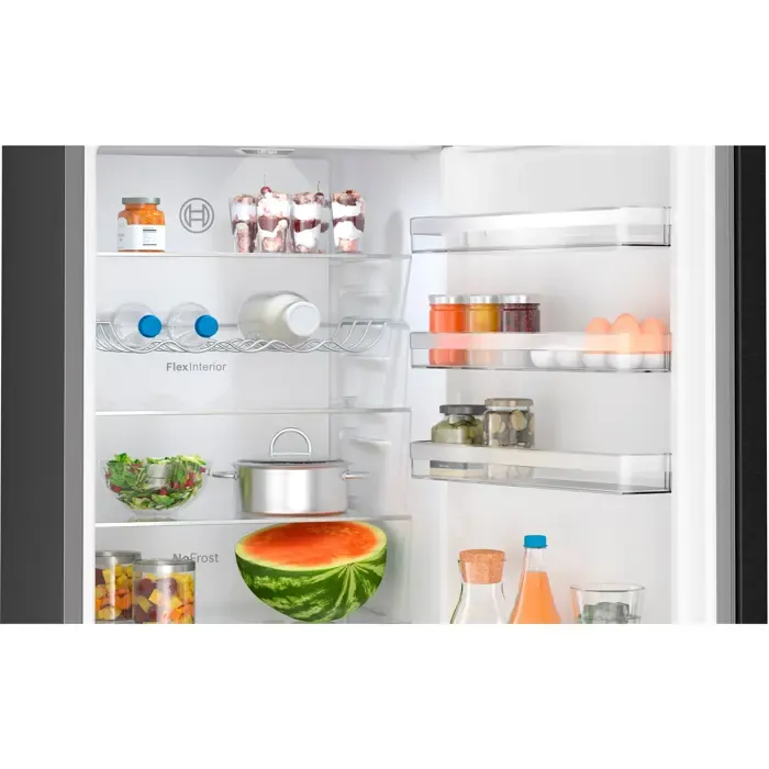 bosch kgn39vxbt series | 4, fridge/freezer combination (stainless steel (dark)) - slika 4