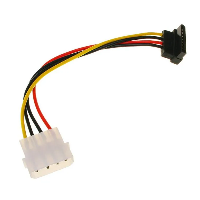 inline sata strujnil na 4-pin molex 90° gornji 29670x - slika 1