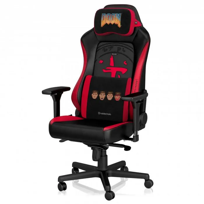 noblechairs memory foam pillow set - doom retro edition-nbl-sp-pst-030 - slika 4