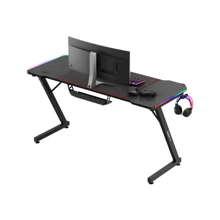biurko gamingowe huzaro hero 3.3 rgb - slika 3