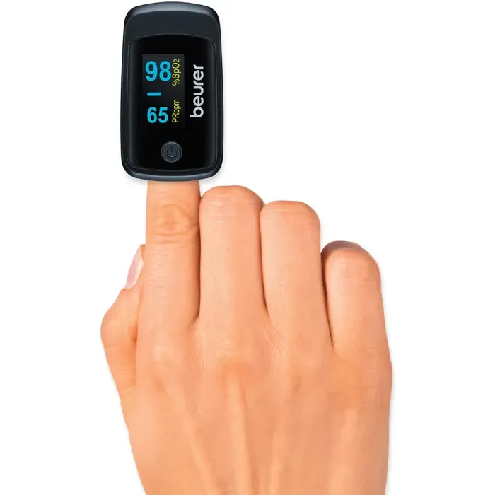 beurer po 45 , pulse oximeter (black) - slika 3