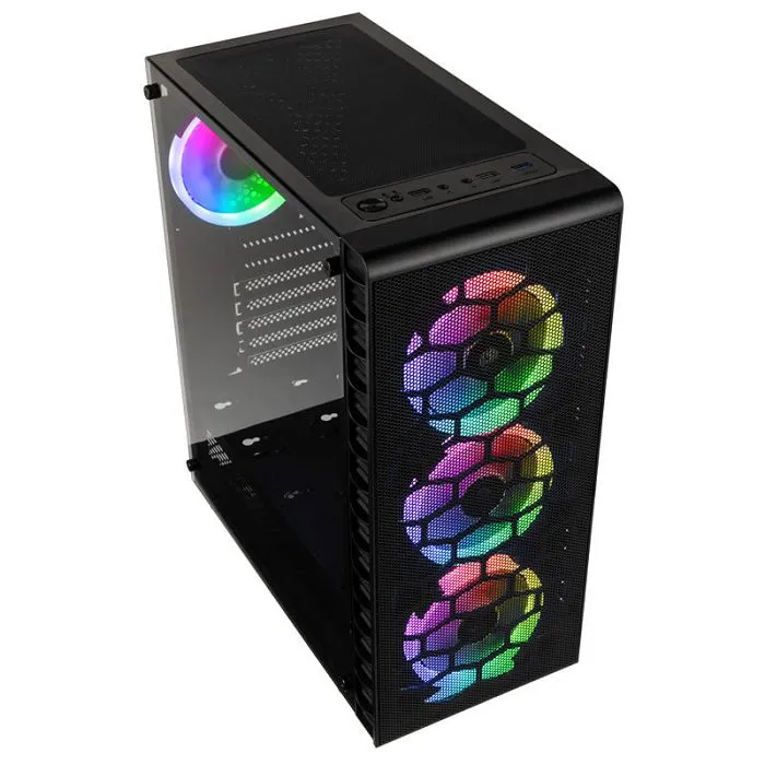 kolink observatory lite mesh rgb midi-tower - crno observatory lite mesh - slika 2