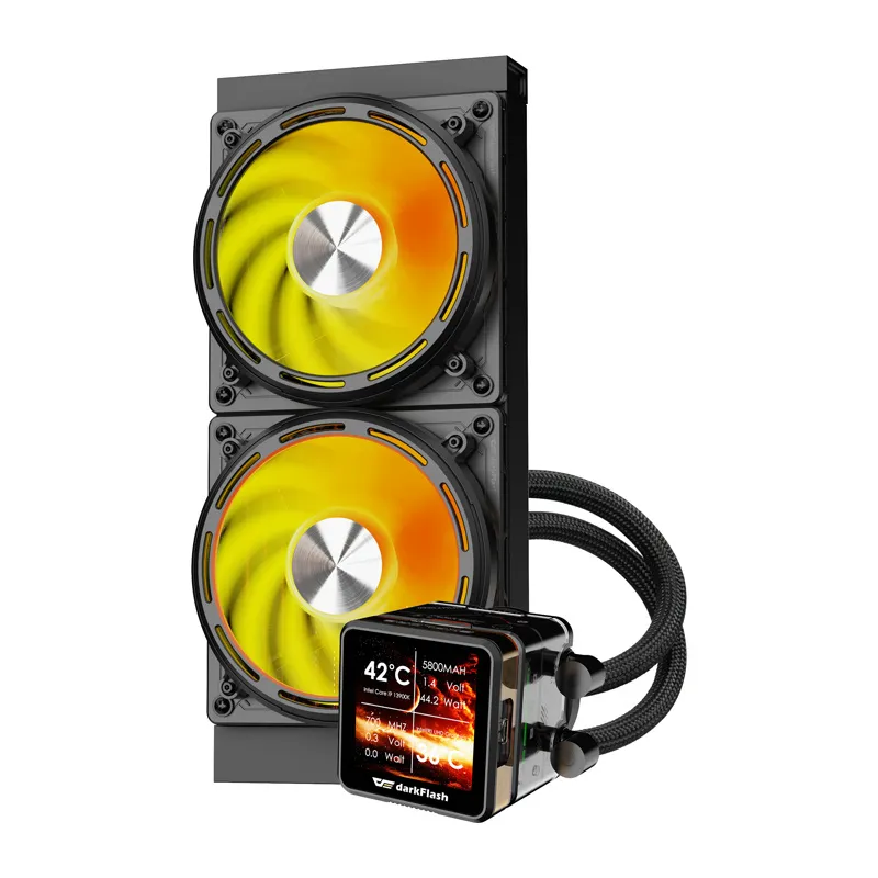 cpu water cooling de240 (black) - slika 3