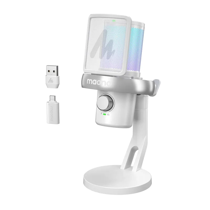 maono dm40 pro microphone (white) - slika 3