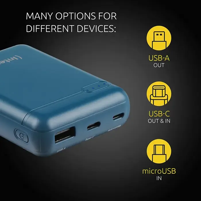 intenso xs10000, power bank (petrol, 10,000 mah) - slika 2