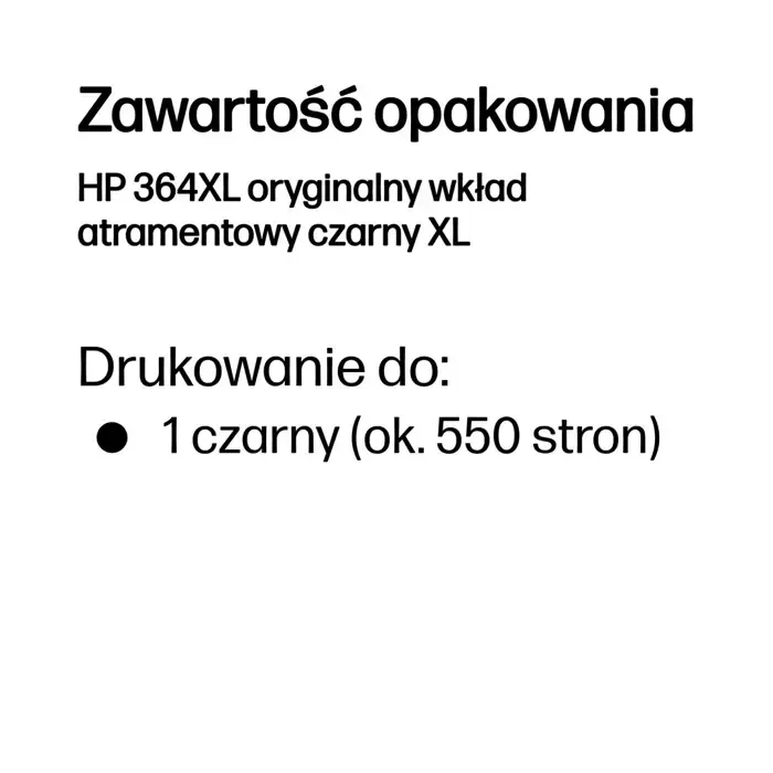 hp 364xl high yield black original ink cartridge - slika 3