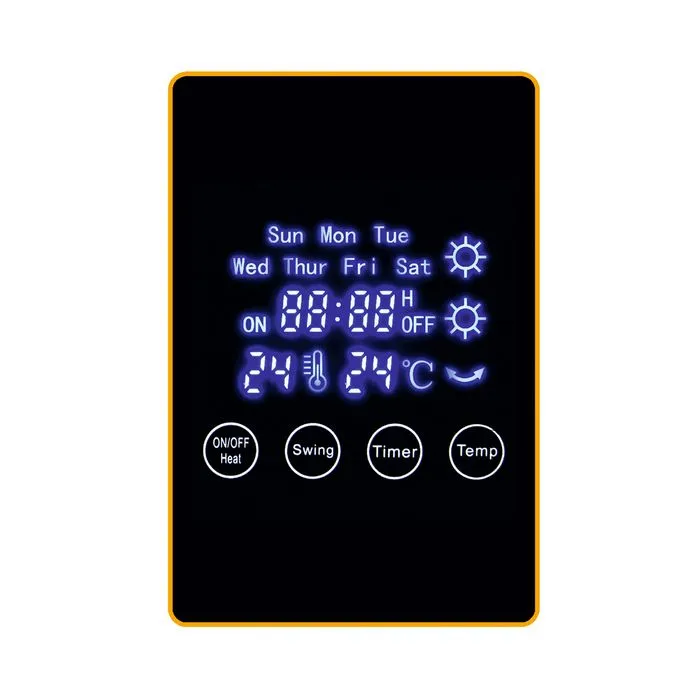 home grijalica zidna , 54 cm širina, 2000w, led display - fkf 59201 - slika 2