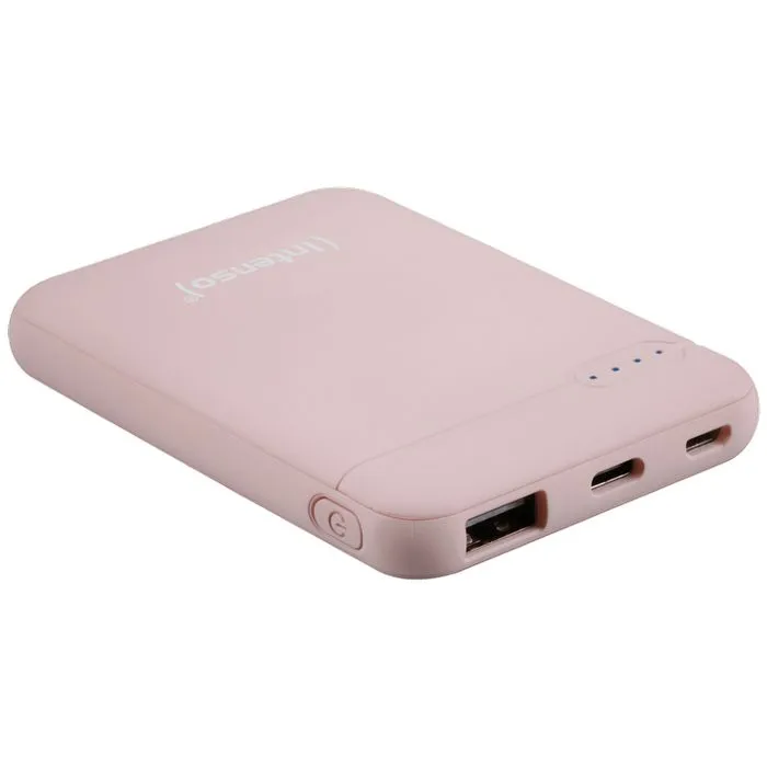 (intenso) prijenosni punjač za mobitele i tablete 10000mah - powerbank xs10000 rose - slika 3