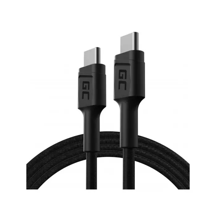green cell kabgc30 usb cable usb 2.0 1.2 m usb c black - slika 1