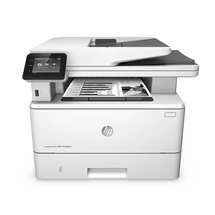 hp laserjet pro mfp m426fdn; - 256mb;jetdirect, duplex, scan, copy, fax, usb port - premium obnovljeno - slika 1