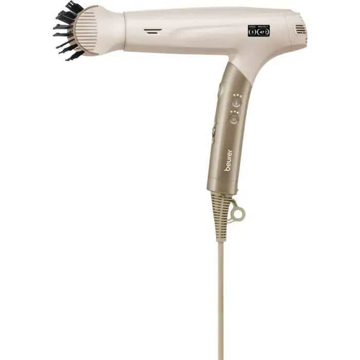 beurer hc 150 fusion dry pro, hairdryer cream/gold - slika 3