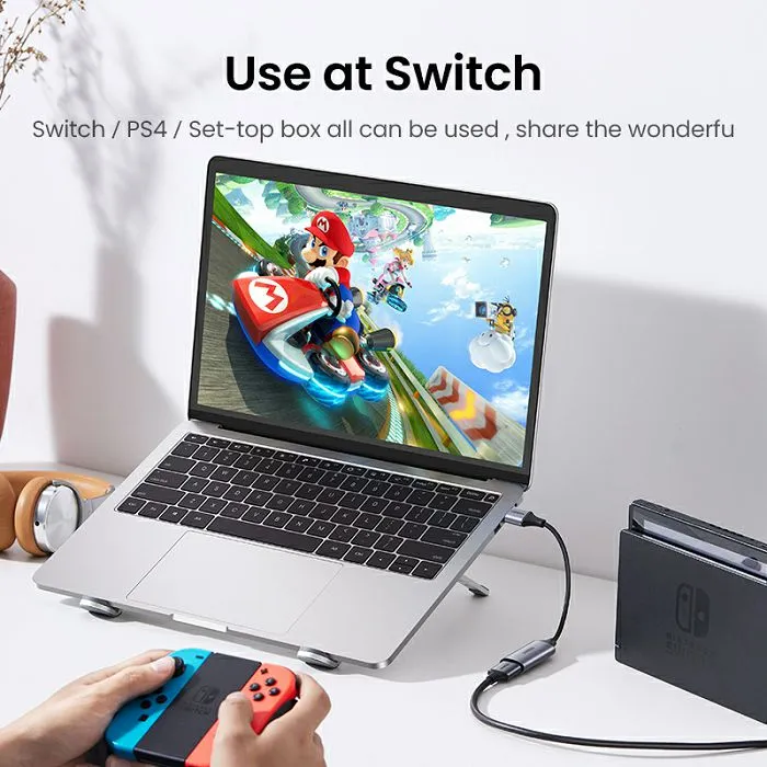 ugreen usb 1080p hdmi to usb-c/a image capture adapter - box - slika 4