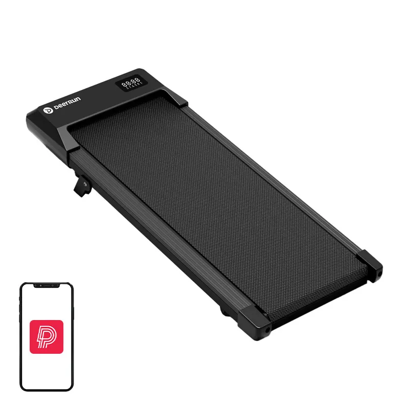 deerrun q2 urban plus electric treadmill (black) - slika 1