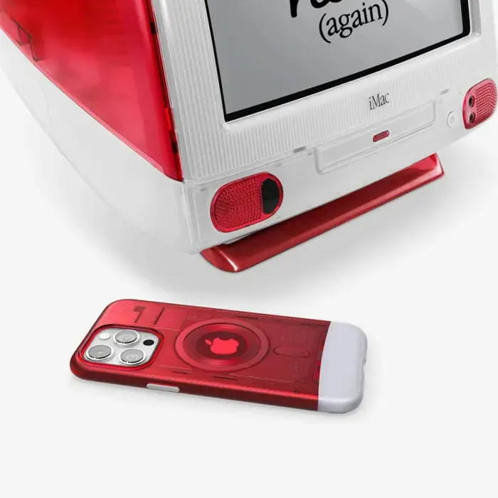 spigen classic c1 magsafe, ruby - iphone 15 pro max - slika 5