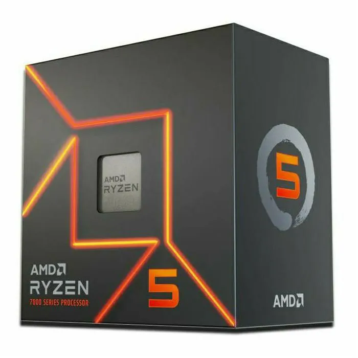 amd ryzen 5 6c/12t 7600 (3.8/5.1ghz boost,65w,am5) box with cooler - slika 1