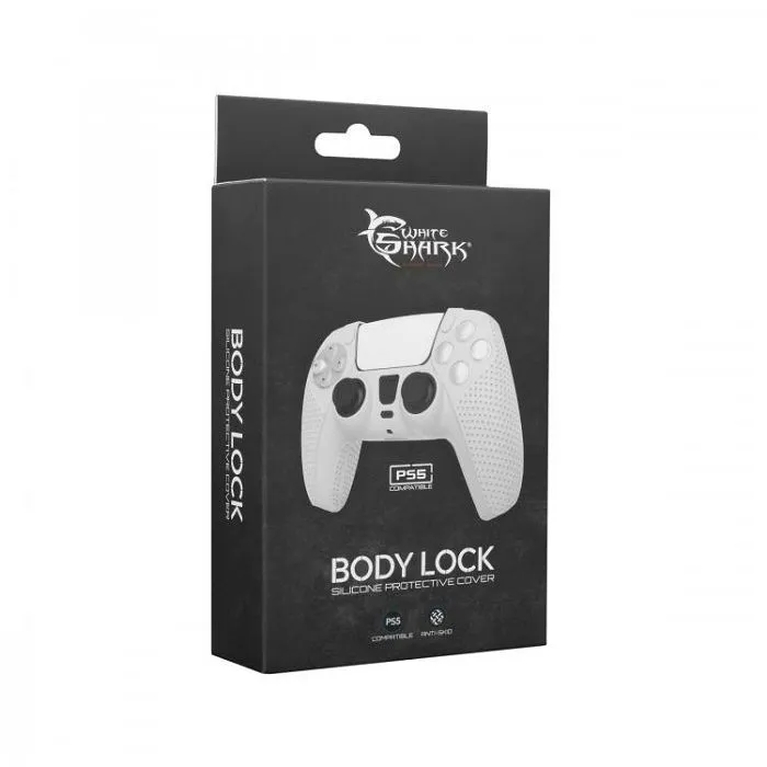 WHITE SHARK PS5 silikonska navlaka S5-541 BODY LOCK bijela - Strmec, Sveta Nedelja